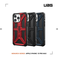 UAG iPhone 15 Pro Max 頂級版耐衝擊保護殼(按鍵式)