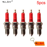 XLJOY D8TC Spark Plug For 125cc 150cc 200cc 250cc CG125 CF250 CH250 ATV GY6 Moped Scooter Go Kart Buggy Dirt Bike Motorcycle