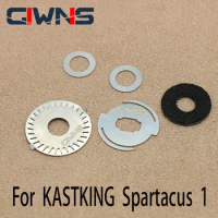 For KASTKING Spartacus 1 Generation Metal Gasket Drum wheel Baitcast Reel Fishing Boat Discharge Force Alarm Refit Accessories