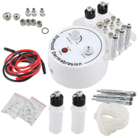 Unoisetionmarke 3 in 1 Diamond Microdermabrasion Machine Professional Facial Care Salon Equipment Vacuum &amp; Spray Including Cotto