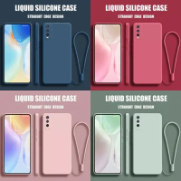 CASE untuk VIVO Y20 Y20i Y12s Y20s BABY SKIN FREE TALI MICROFIBER SILICONE