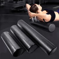 Black Foam Roller Massager Relieves Muscle Pain Practical Foam Roller for Back Legs Exercise Massage