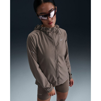 NIKE 耐吉 防水 夾克 女運動外套-卡其棕 AS W NK SWIFT RPL PKBL JKT-HQ0651214