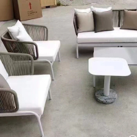 Outdoor Patio Waterproof Design Garden Sofa Furniture Teak Lounge Chair
