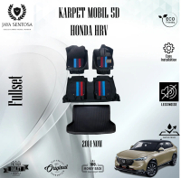 Misima Karpet Mobil 5D Honda HRV 2014-2024 + Alas Kaki ( Keset ) Karpet 7D New Model Fullset
