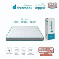 Quantum Dreambox Cooling Topper AirCool / Topper Kasur Dingin / Cool-to-Touch Tebal 7cm 180 x 200
