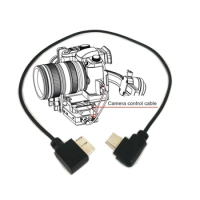 USB 3.0 to Type-C Camera Control Cable for ZHIYUN Crane 3 LAB &amp; Canon EOS R RP R5 R6 Nikon Z6 Z7 GH5 BMPCC 4K USB-C to TypeC