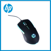 HP 惠普 M160 RGB有線電競高效能滑鼠 (黑)