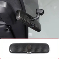For Toyota 86 2022-2023 For Subaru BRZ 2022-2023 Real Carbon Fiber Car indoor Rearview Mirror Cover Trim Sticker Car Accessories