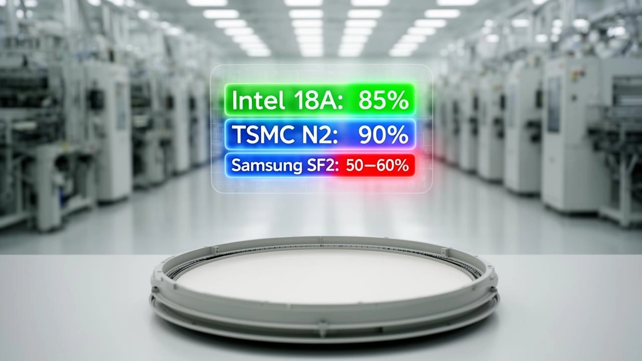 インテル18Aの歩留まりが85%に急上昇、AMDやNVIDIA、OpenAIなどから