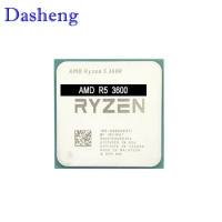 AMD Ryzen 5 3600 R5 3600 Six-Core Twelve-Thread 3.6 GHz CPU Processor 7NM 100-000000031 65W L3=32M Socket AM4