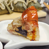 【海肉管家】手工一口干貝肉粽 共30顆(每串10顆/約350g)
