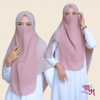CADAR TALI 2 Layer Cerutybabydoll Ceruty Muslim Jilbab Kerudung