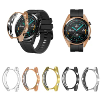 Suitable Compitable For Huawei Watch Gt Gt 2 Smart Watch Tpu Soft Color Protective Case Quick Release Fashion Accessories