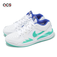 Nike 休閒鞋 Jordan Stadium 90 SE GS 大童 女鞋 白 綠 麂皮 復古 HJ3515-100