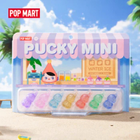POP MART POPSHOT PUCKY MINI Water Ice Figure Cute Toy 7 in 1