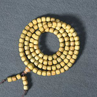 墨西哥綠檀桶珠108顆手鏈項鏈檀香木老料百搭手串女念珠文玩飾品