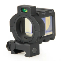 E.T Dragon Angle Sight Full Metal Reflect Airsoft Mirror Corner Sight 360 Rotate Reddot Holographic For Wargame CQB GZ1-0401