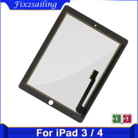 New Touch Screen Panel For iPad 3 4 iPad3 iPad4 A1416 A1430 A1403 A1458 A1459 A1460 Touch Screen Digitizer Sensor Glass Replace