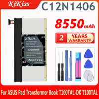 KiKiss 8550mAh C12N1406 Replacement Battery for ASUS Pad Transformer Book T100TAL-DK T100TAL T100T TABLET T100TA T100TAF T100TA