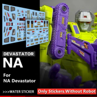New Water Sticker Upgrade Kit For Transformation NA Newage Devastator Action Figure Accessories