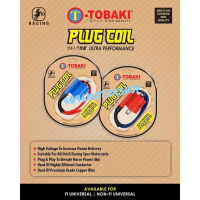 TOBAKI UNIVERSAL NON FI / FI RACING PLUG COIL IGNITION COIL EX5 DREAM WAVE KRISS SRL LC135 V1-V8 Y12