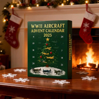 2d Mini Brands Advent Calendar Wwii Aircraft Advent Calendar Acrylic Airplane Advent Calendar Histor