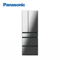 Panasonic國際牌 520公升日本製鏡面六門變頻電冰箱 鑽石黑 NR-F521HX-X1