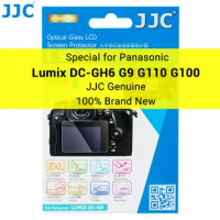 JJC Lumix GH6 G9 Tempered Glass Screen Protectors Anti-Scratch LCD Screen Cover for Panasonic Lumix S5 II S5 IIX DC-GH6 G9 G110
