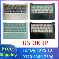 New Original For Dell XPS 13 9370 9380 7390 Replacemen Laptop Accessories Palmrest/Touchpad Black White US UK JP