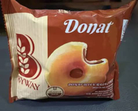 Donat BYWAY (coklat/strawberry)