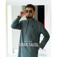 Diskon Jubba Saudi T028 Jubba Jubah Ghamis Pria Dewasa Lengan Panjang