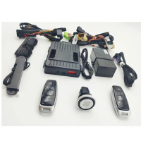 For Audi A4/Q5/S5/A5 2008-2017(Original Car without Push Start) Add Push Start Remote Start System Keyless Entry System