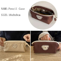 Mới Vỏ bút chì Sức chứa lớn Hộp bút văn phòng phẩm Kawaii Hộp Bút Chì Hộp bút chì hình mèo Túi đựng 