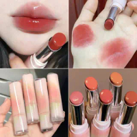 KEKE MOOD Lipstick 6 Warna Watery Glossy Lipstick Mirror Lip Balm Untuk Bibir Kering Moisturizing Li
