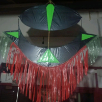 layang-layang kontes / koang khas betawi