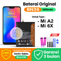 ( FREE BONUS ) FOR BATERAI BATRE XIIOMI RDMI MI A2 / MI 6X / BN36 ORIGINAL