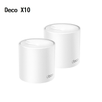 米特3C數位–TP-Link Deco X10 AX1500 完整家庭 Mesh Wi-Fi 6系統/2入