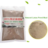 200gAquatic Soil Natural Lotus Pond Potting Soil Plant Growing Media For Water Lily Slime Planting Aquatic Plant Seed Cultivatio