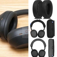 Ear Pads Foam Cushion Covers for Sony WH-1000XM5 Wireless ANC Headphones Sponge