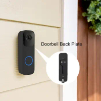 Video Doorbell Accessories Anti-theft Camera Security Doorbell Back Plate Replacement Part with No-drilling Simple for Video