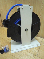 [ 家事達 ] 台灣HS 開放式自動收線器8*12mm(15 ) 特價 高壓管捲揚器 風管輪座組