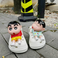 洞洞鞋扣系列 大款蠟筆小新2入