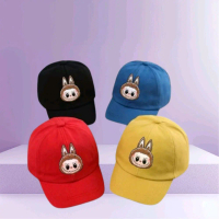 Topi Baseball Anak Gambar Labubu Viral/ Topi Baseball Anak Murah Motif Labubu