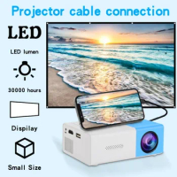 Home Theater Mini Portable Projector High Quality YG300 USB Ultra-Clear Projector Mobile Projector Home