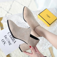 But wi Frosted Mart, kasut tumit tinggi wanita, 8cm, stok sedia tempatan