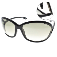TOM FORD 歐美時尚簍空造型款 太陽眼鏡/黑#TOM0008 01B