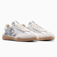 【CONVERSE】RUN STAR TRAINER OX 低筒 流星復古運動鞋 休閒鞋 男鞋 女鞋 米 銀色(A15189C)