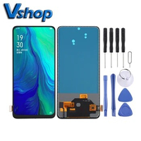 TFT Material LCD Touch Screen Digitizer Full Assembly For OPPO Reno 10x zoom Mobile Phone LCD Display Replacement Parts