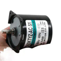 60KTYZ Permanent Magnet AC Synchronous Motor High Torque two-way Controllable Gear Reducer Motor Miniature Motor